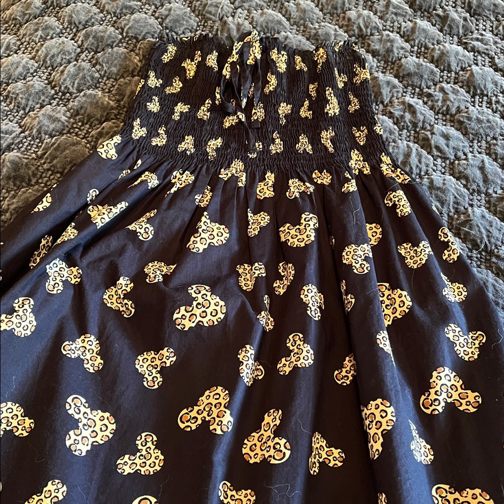 Disney leopard print Mickey print